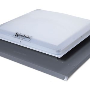 Flexi Base with Single Lip Dome & Flanges Fitted