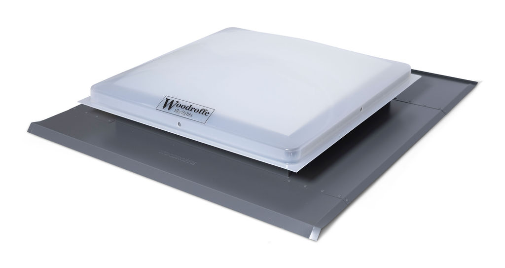 Flexi Base with Single Lip Dome & Flanges Fitted